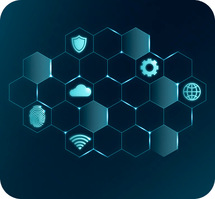 Icone che richiamano il voucher cloud e cybersecurity 2026